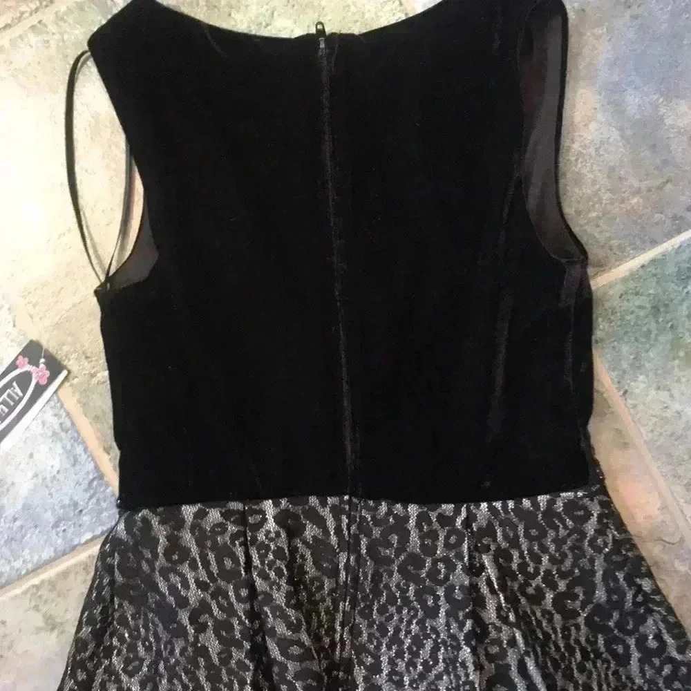 NWT Ally B velvet bodice dress size 10 - Picture 6 of 7